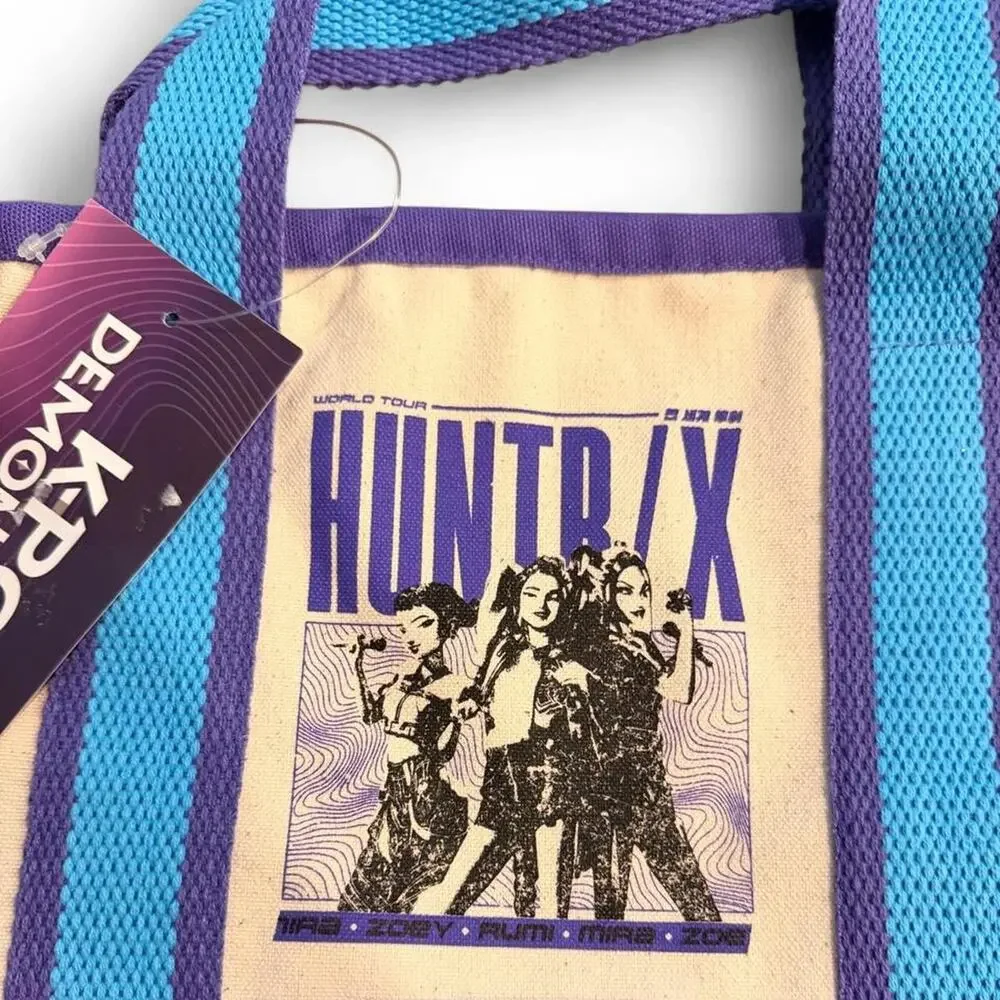 Nwt netflix k pop demon hunters tote bag